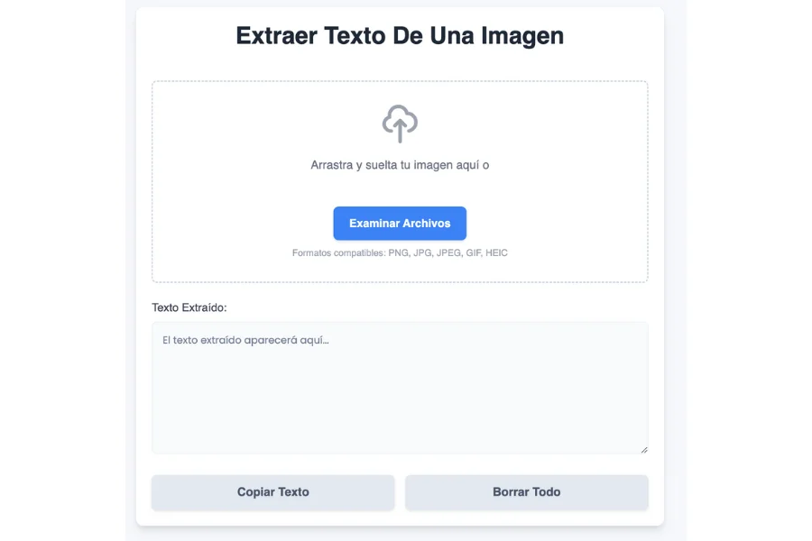 Extraer Texto De Una Imagen