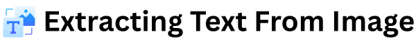 Extracting Text From Image