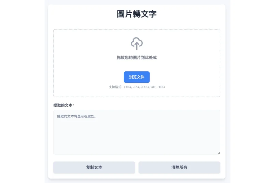 圖片轉文字